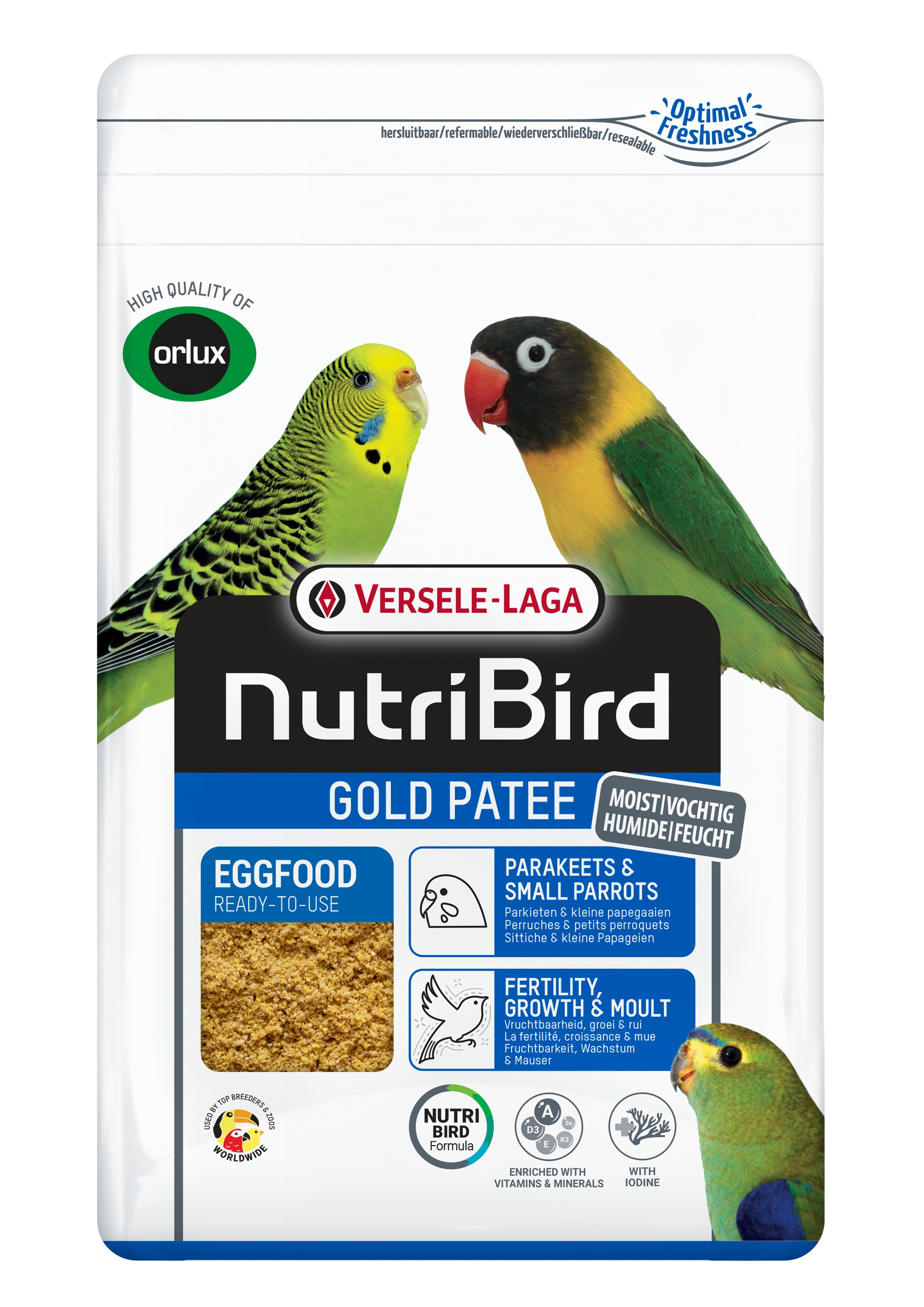 Versele Laga NutriBird Gold Patee Parakeet & Small Parrot 10kg